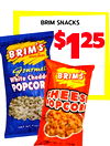 BRIM SNACKS
$125