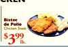 Bistec de Pollo Chicken Steak