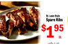 St. Louis Style Spare Ribs $1 95 lb. Costillas de ceido