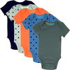 mighty goods™ Size 24M 5-Pack Short Sleeve Bodysuits in Multi Stars
