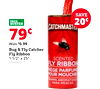 SAVE PRICE BUSTER 20c CATCHMASTER Was $0.99 Bug & Fly Catcher Fly Ribbon 1 1/2" x 25" SCENTED 55600017 FLY RIBBON PIÈGE PARFUME POUR MOUCHES TRAMPA AROMATIZAD PARA MOSCAS