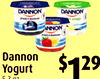 1
Dannon
Yogurt
5.3 oz.
$129
