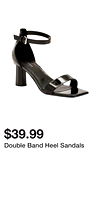 Double Band Heel Sandals