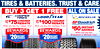 TIRES & BATTERIES. TRUST & CARE
