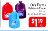 Oak Farms Bebidas de Frutas 128 oz. Fruit Rush Drinks Fruit Ru Fruit Rush