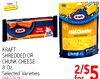 Ingles ADVANTAGE - - - - - Kraft Natural Cheese 100 Sharp Kraft Cheddar 110 Natural Cheese st GST Mild Cheddar - - KRAFT SHREDDED OR you - - - - - = CHUNK CHEESE 8 Oz. - Selected Varieties SAVE 5 36 ON 2 for