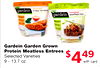 Gardein Garden Grown Protein Meatless Entrees