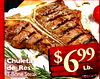 Chuleta $ de Res T-Bone Steak 699 Lb.