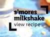 s'mores milkshake
