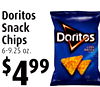 3
Doritos
Snack
Chips
6-9.25 oz.
$499