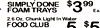 SIMPLY DONE FOAM TRAYS Ea. 2.6 Oz. Chunk Light In Water ?? FOOD CLUB $5