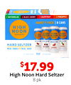 $$17.99
17.99
High Noon Hard Seltzer
8 pk