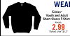 WEAI Gildan* Youth and Adult Short-Sleeve T-Shirts Always 2.99 Marked price" $4 27