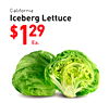 California Iceberg Lettuce Ea.