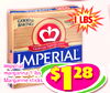 GOOD I LBS IMPERIAL Imperial margarina 1 lbs $1 28 Margarine sticks