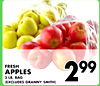 FRESH APPLES 3 LB. BAG (EXCLUDES GRANNY SMITH) 299