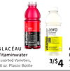GLACÉAU
Vitaminwater
Assorted Varieties,
20 oz. Plastic Bottle
C
D
A
1
3/$4