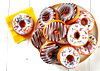 cake, glazed, cream & more