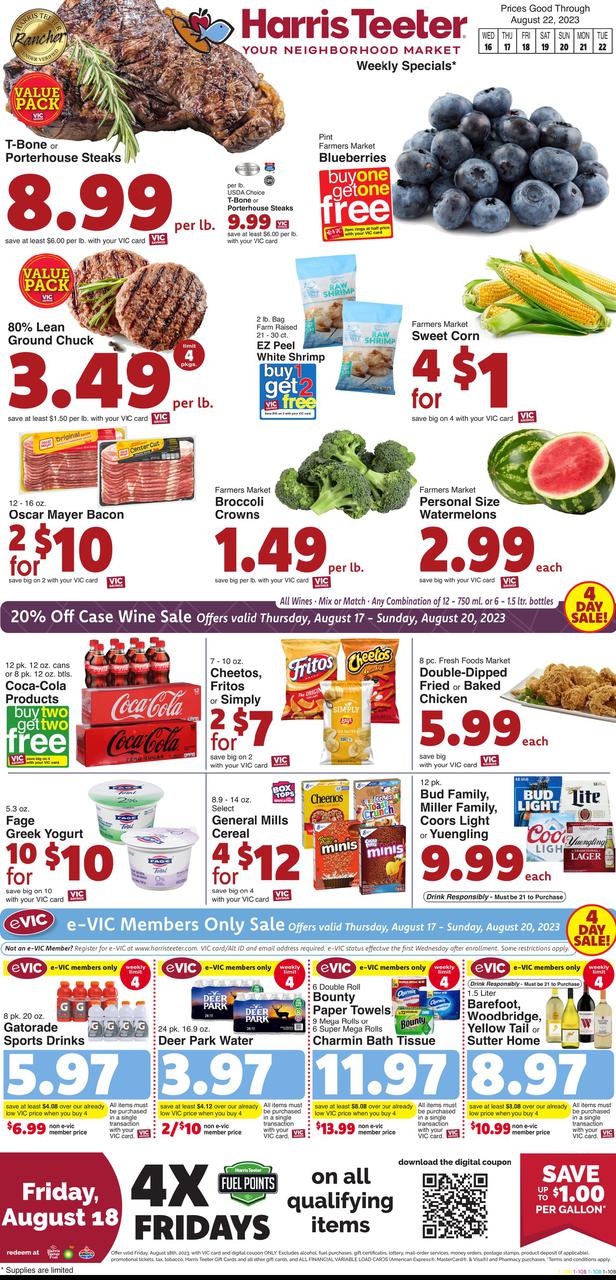 harris teeter weekly ad