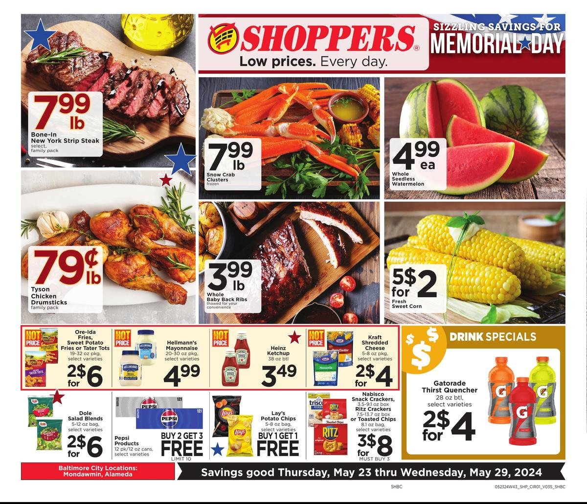 Shoppers weekly ad - page 1