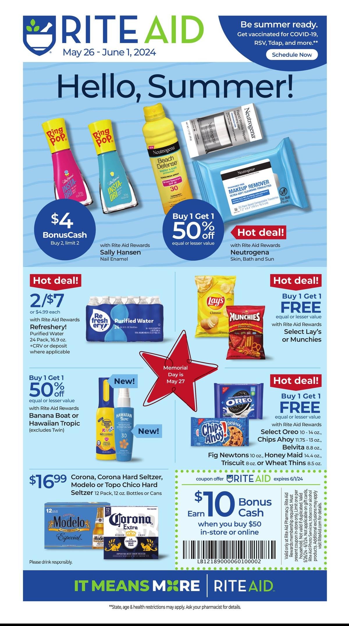 Rite Aid weekly ad - page 1