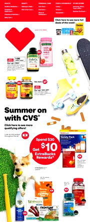 CVS Pharmacy Ad 06/04/2023 - 06/11/2023 preview