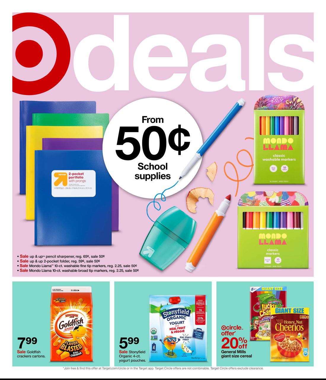 Target weekly ads