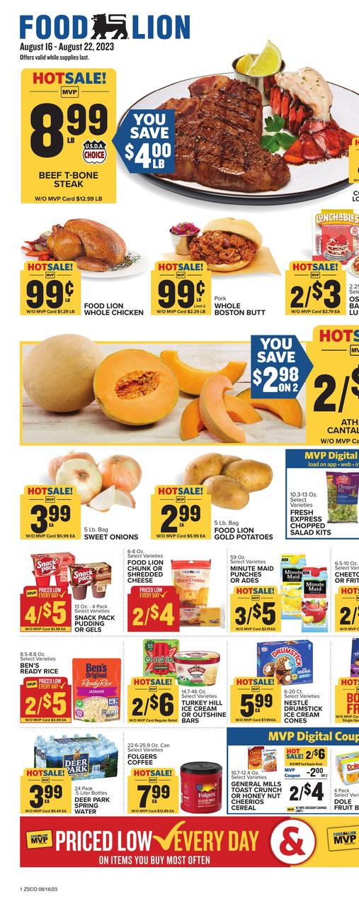 Food Lion weekly ad