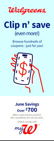 Walgreens Ad 05/28/2023 - 06/24/2023 preview