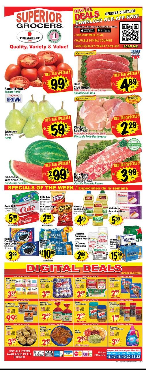 superior grocers weekly ad