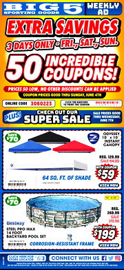 Big 5 Sporting Goods Ad 06/02/2023 - 06/04/2023 preview