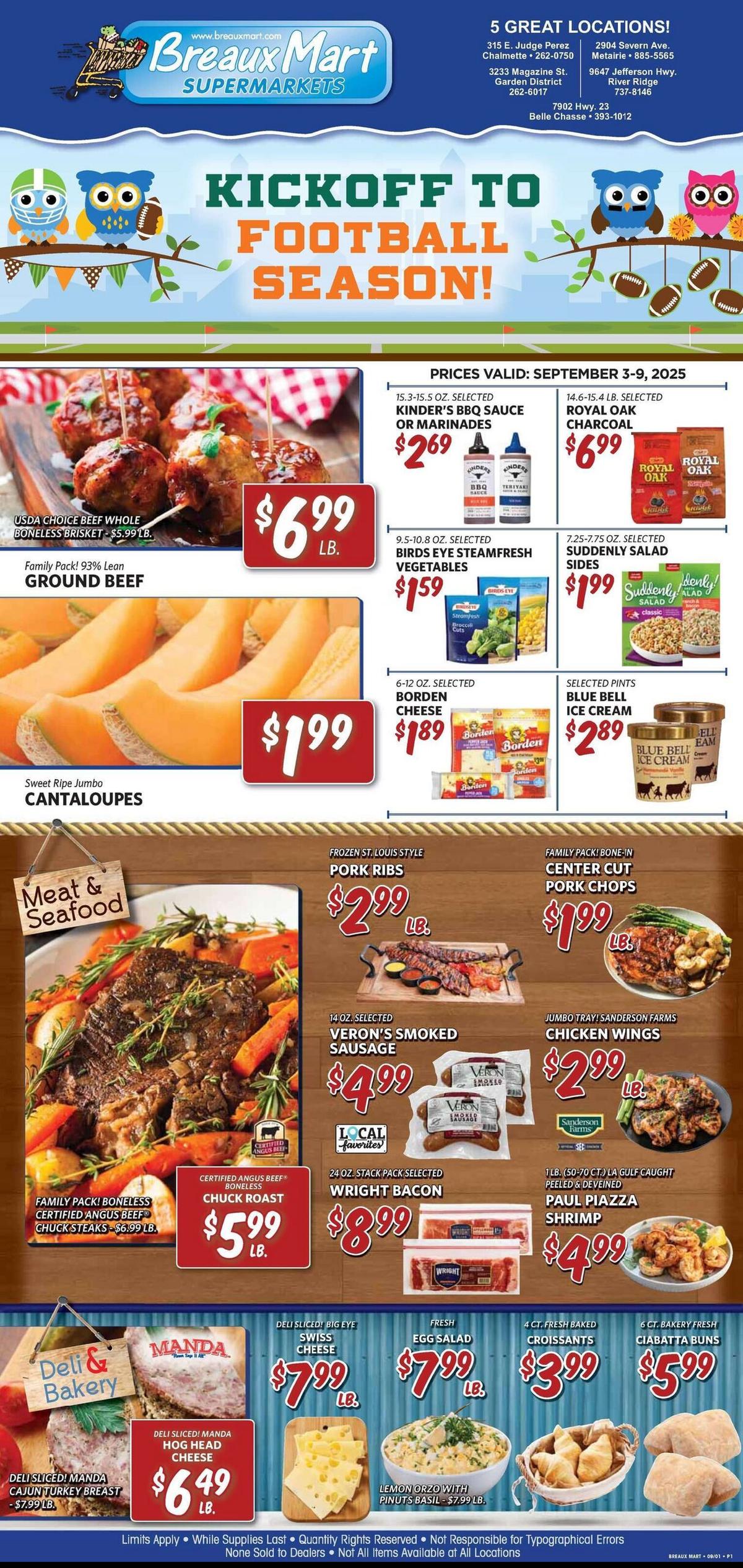 Breaux Mart Weekly Ad (09/03/25 09/09/25) & Flyer Preview EveryPayJoy