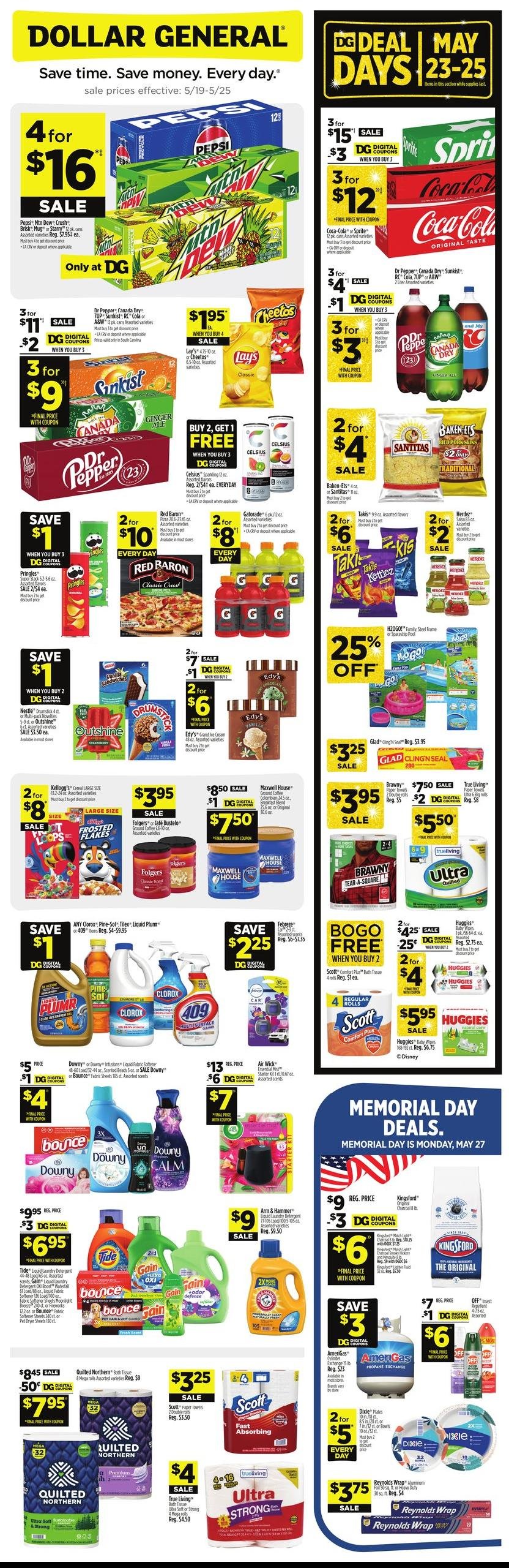 Dollar General weekly ad - page 1