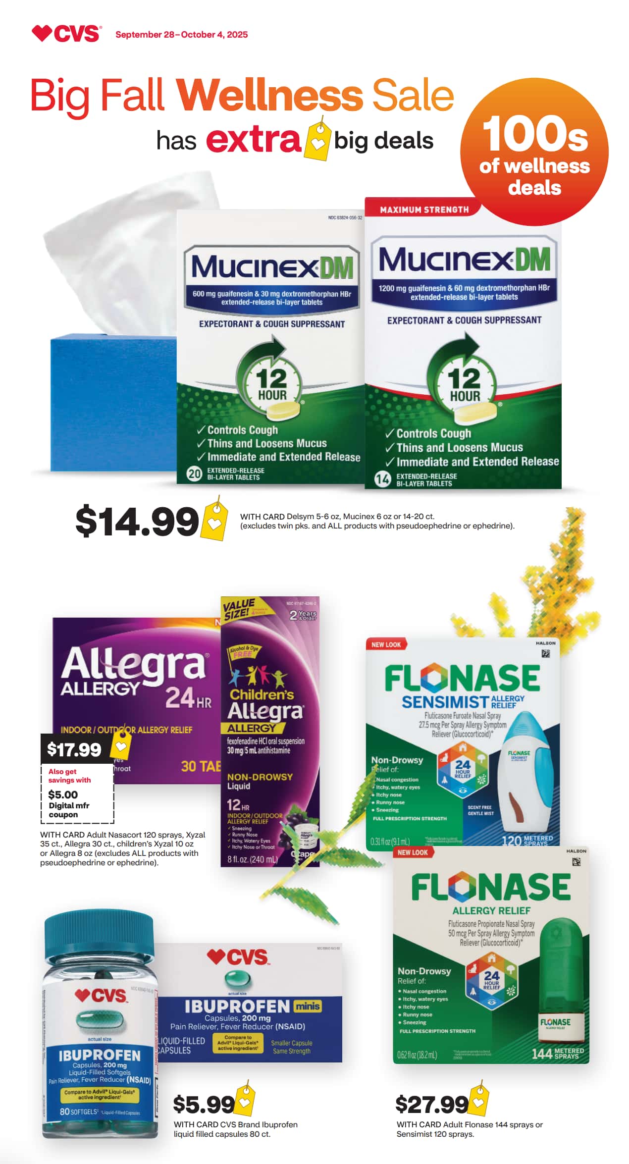 CVS Pharmacy Weekly Ad (09/28/25 - 10/04/25) & Flyer Preview - EveryPayJoy