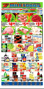 7 Mile Foods Ad 03/13/2023 - 03/26/2023 preview