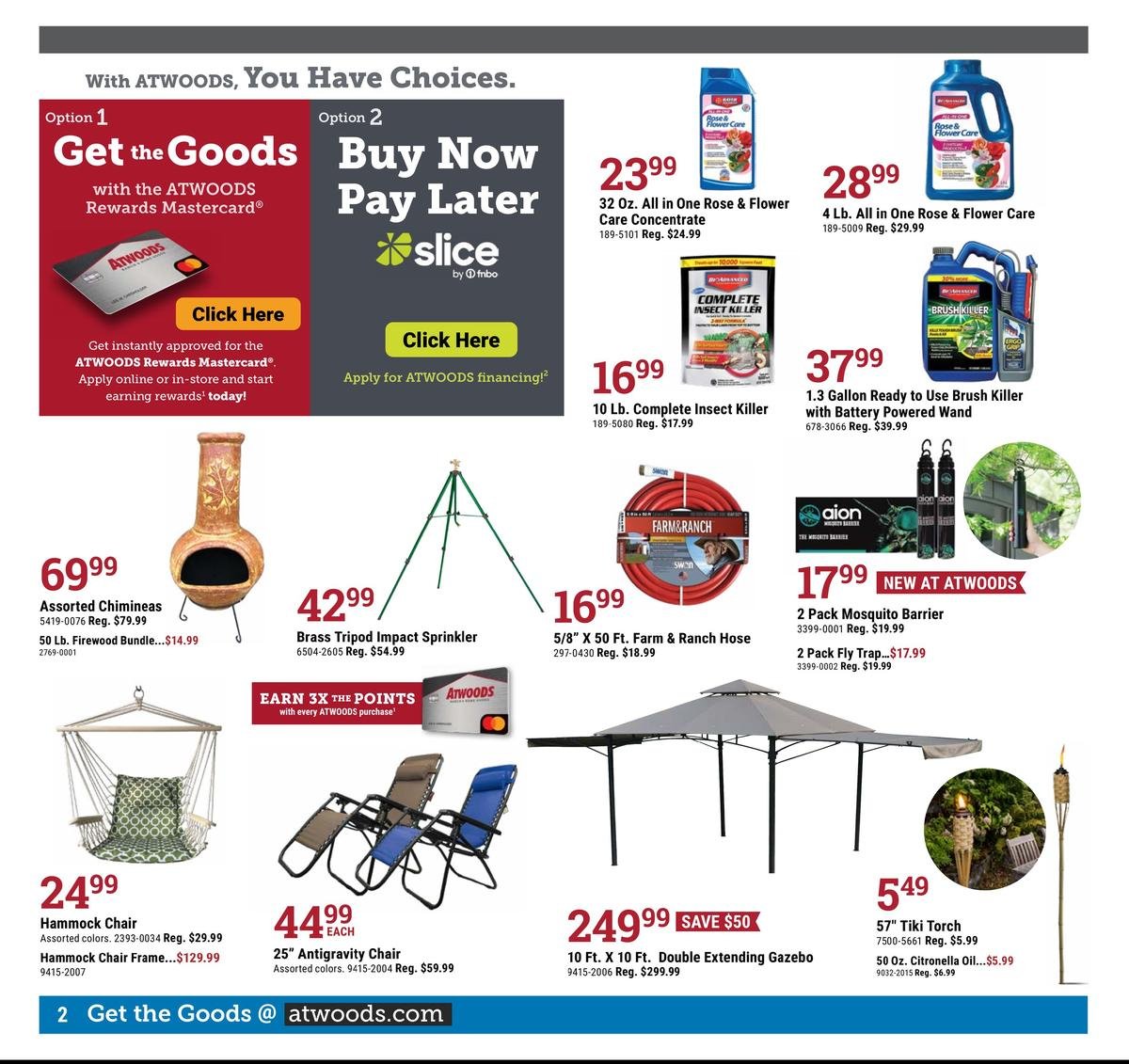 Atwoods Ranch & Home weekly ad - page 2