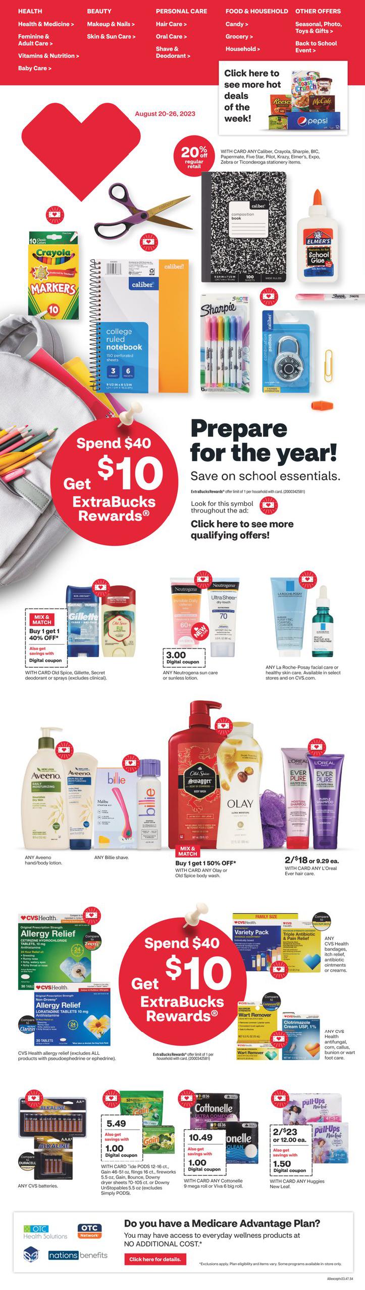 cvs weekly ad