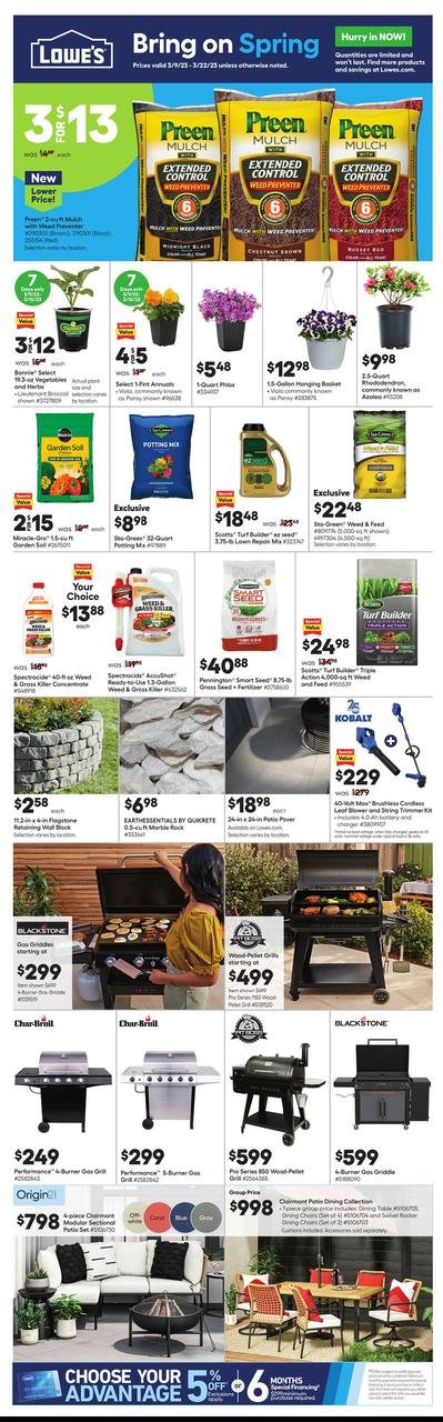 lowe's weekly ad
