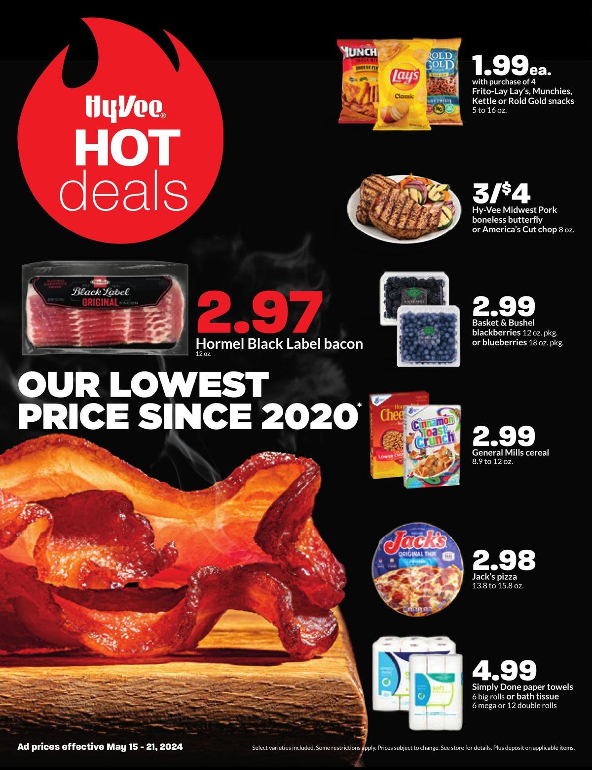 Hy Vee weekly ad - page 1
