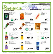 Perelandra Natural Food Center Ad 06/01/2023 - 06/30/2023 preview