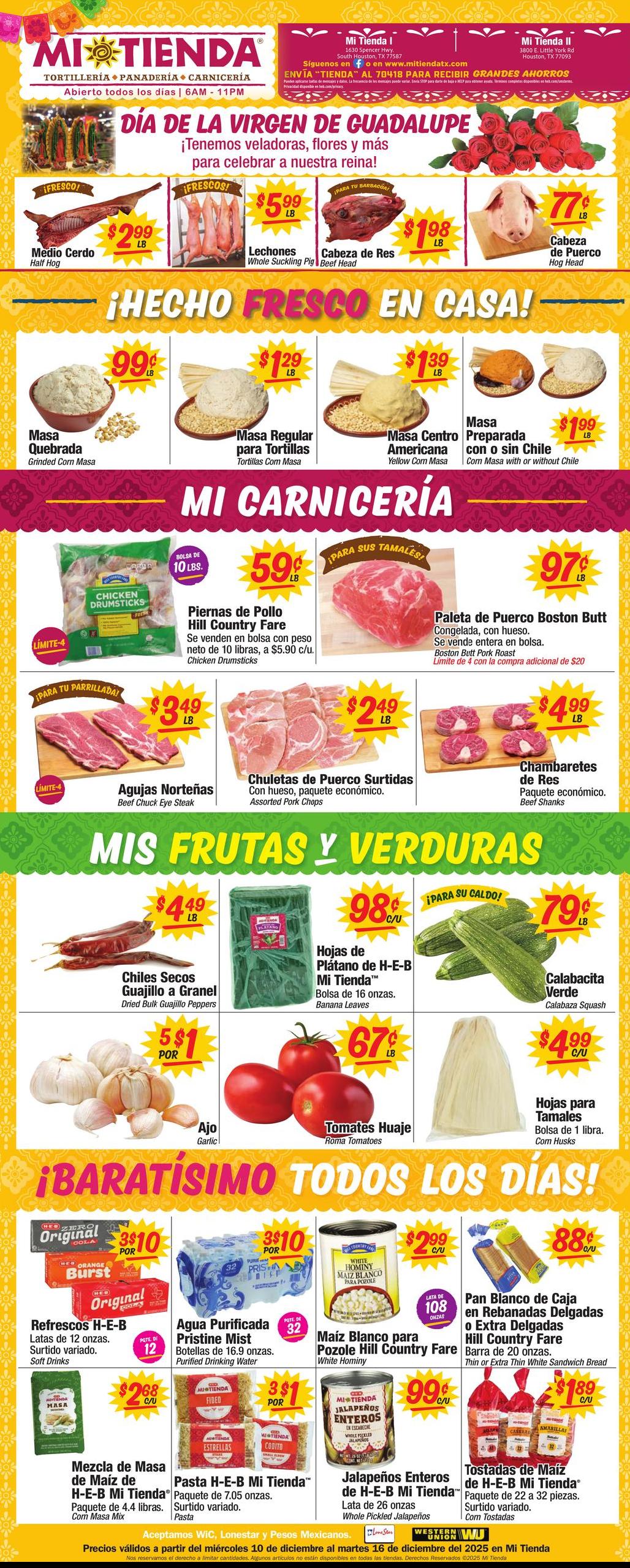 Mi Tienda Weekly Ad (12/10/25 - 12/16/25) & Flyer Preview - EveryPayJoy