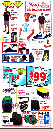Roses Discount Stores Ad 05/28/2023 - 06/10/2023 preview