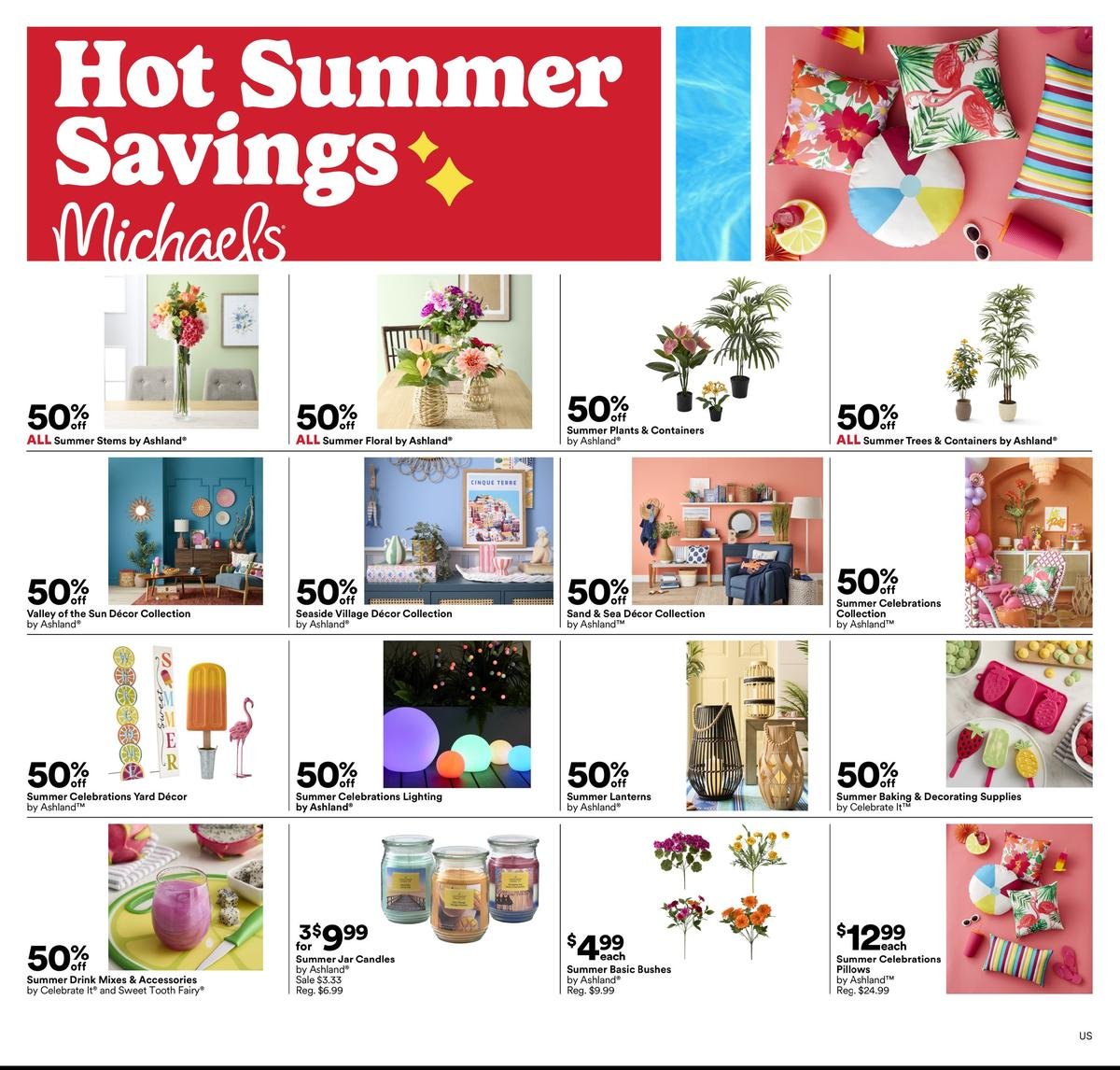 Michaels weekly ad - page 1