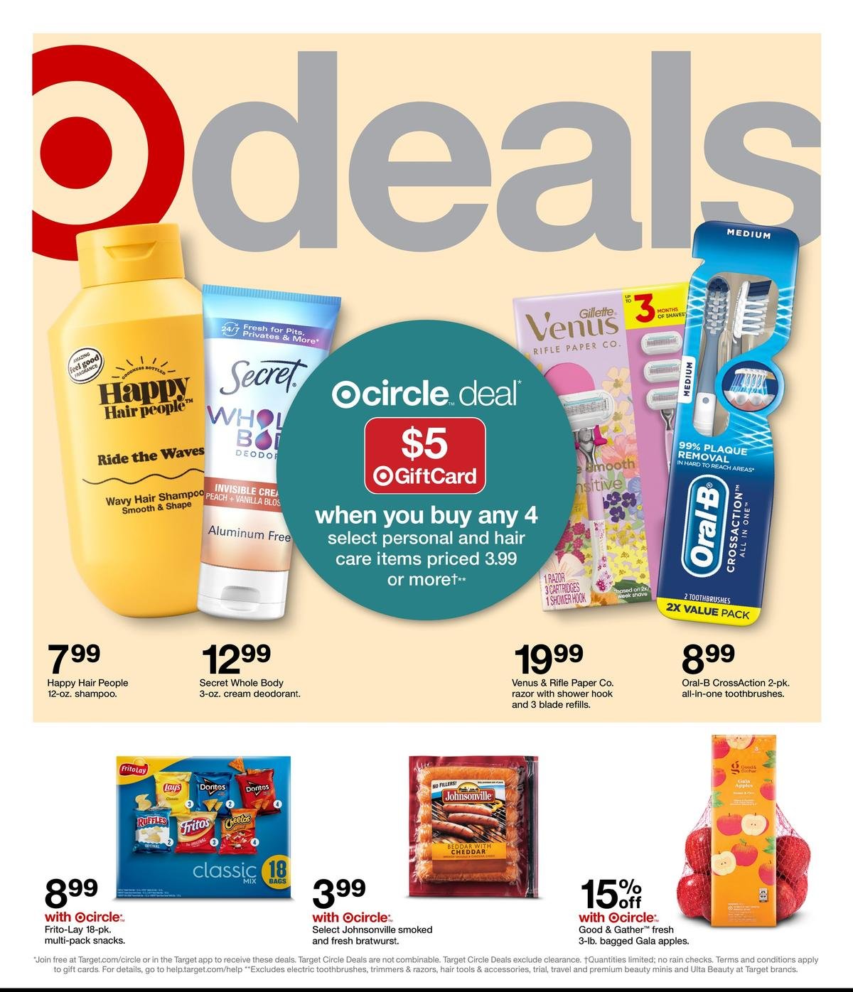 Target weekly ad - page 1