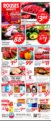 Rouses Supermarkets Ad 03/22/2023 - 03/29/2023 preview