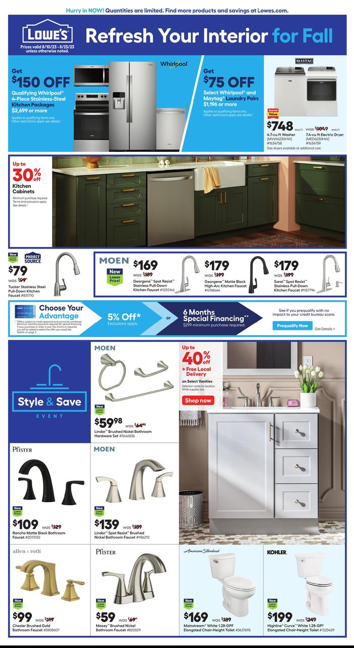 lowe's weekly ad