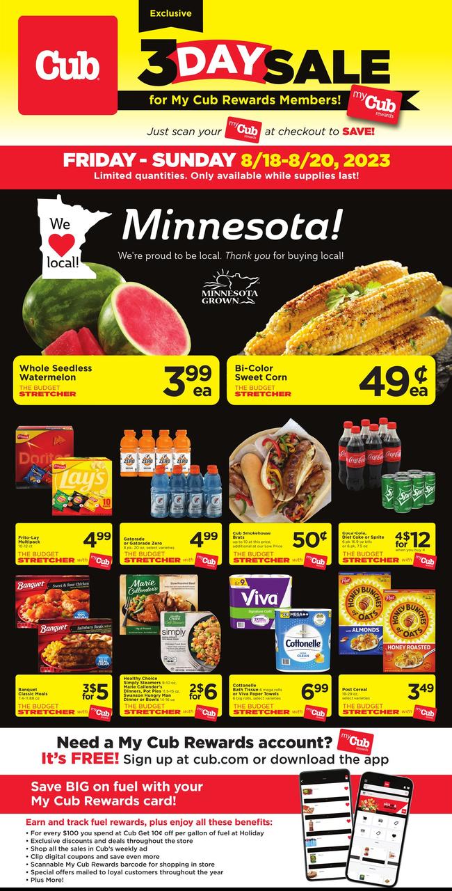 cub weekly ad