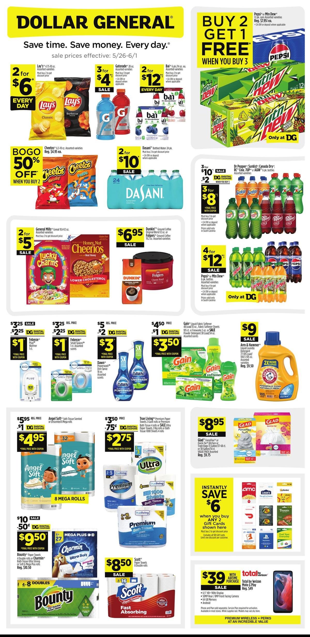 Dollar General weekly ad - page 1