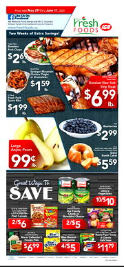 Fresh Foods IGA Ad 05/29/2023 - 06/11/2023 preview