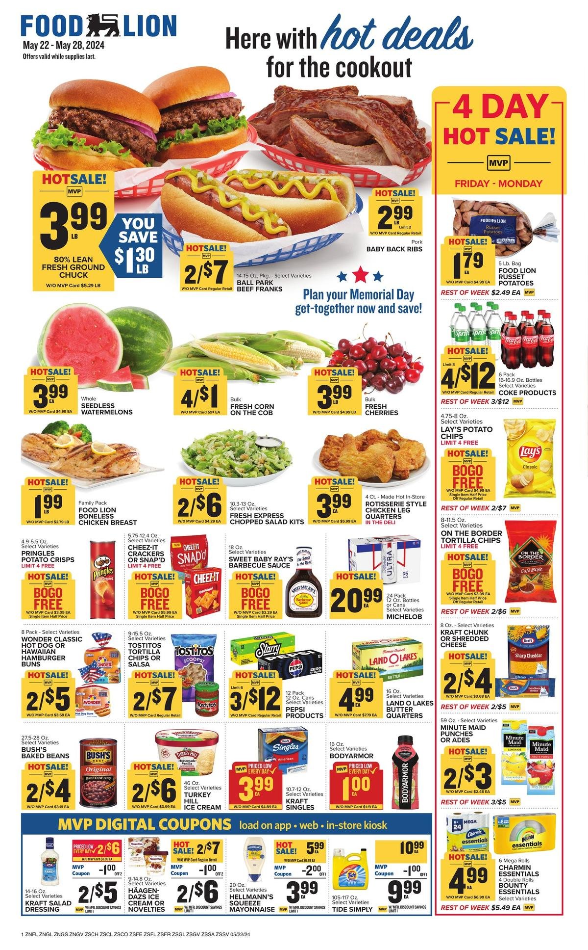 Food Lion weekly ad - page 1